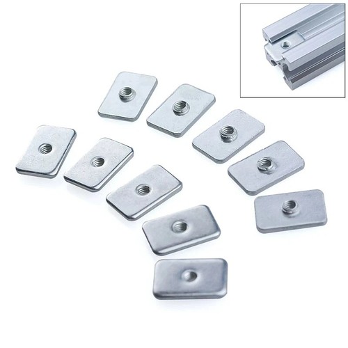 T-Nut M3/M4/M5 Tee Nuts for 20 Series V-Slot T-Slot Aluminum Profile Extrusion - Picture 1 of 11