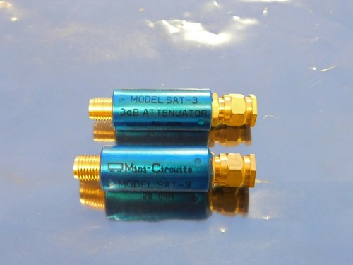 Mini-Circuits FD-2 RF/Microwave Freq Doubler & SAT-3 Fixed Attenuator Untested - Picture 6 of 9