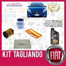 CUTTING KIT Fiat Grande Punto 1.3 MULTIJET 75HP 55KW FROM 2005 4lt SELENIA 5W40