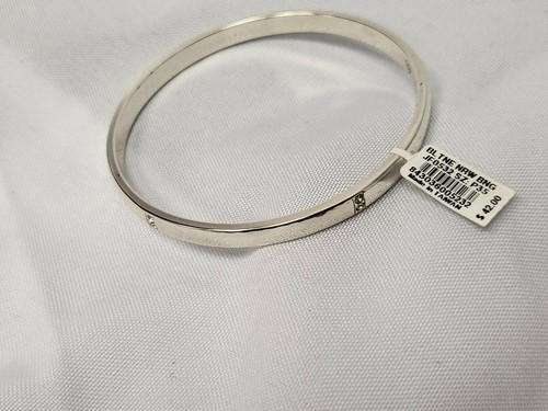 BRIGHTON JF0532 ARMBAND SILBER KLAR KRISTALL SWAROVSKI ARMREIF SCHMAL BALLANTYNE - Bild 2 von 7