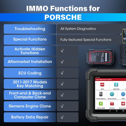 2025 Launch X431 IMMO PLUS PAD VII ECU Programming All System Diagnostic Scanner - Picture 24 of 24