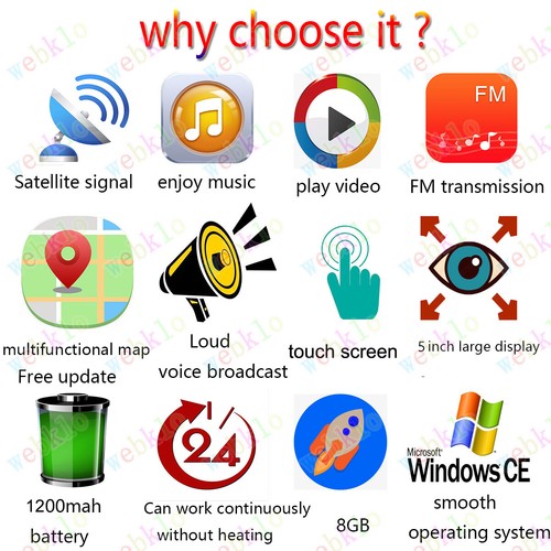 5" Car Truck GPS Sat Navs Car Navigation Free Lifetime UK & EU Maps Touch Screen - Picture 6 of 15