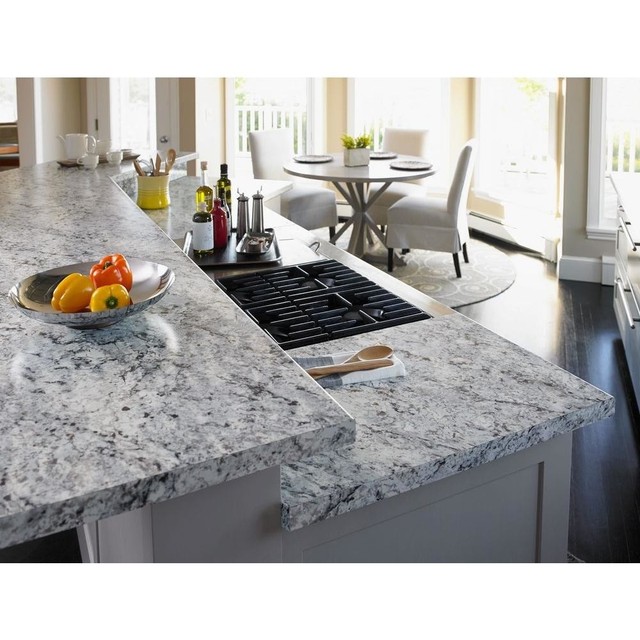 60 X 144 Pattern Laminate Sheet White Ice Granite Matte Sheeting Laminate Sheet 12 X 5 Ft White Ice Granite Matte Finish Scratch Resistant New