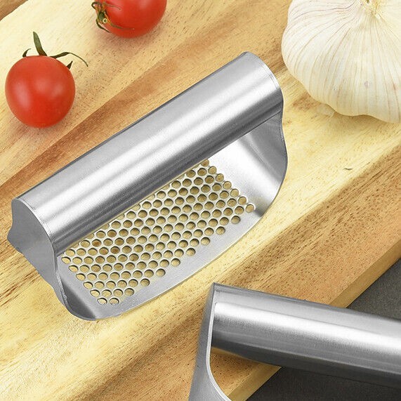 Edelstahl Manuelle Knoblauchpresse BrecherQuetscher Stampfer Küchengeräte