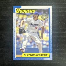 2025 Topps 1990 35th Anniversary #T90-61 Clayton Kershaw Los Angeles Dodgers