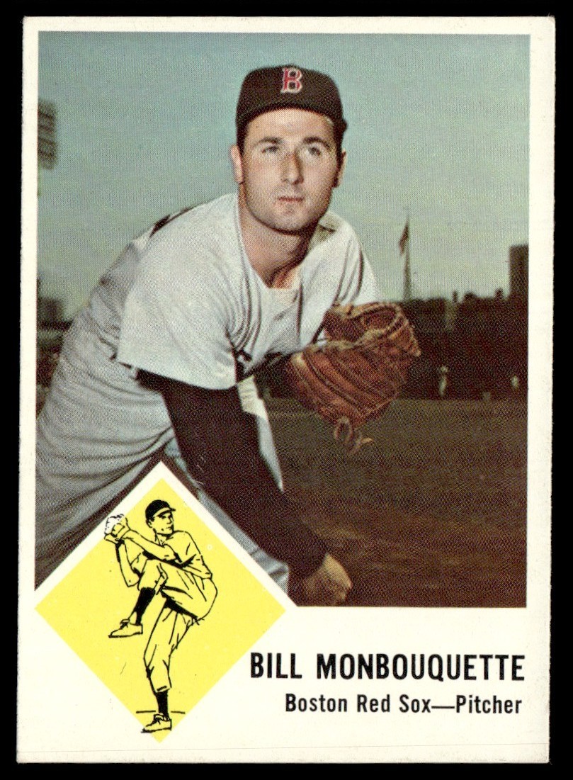 1963 Fleer Bill Monbouquette #7