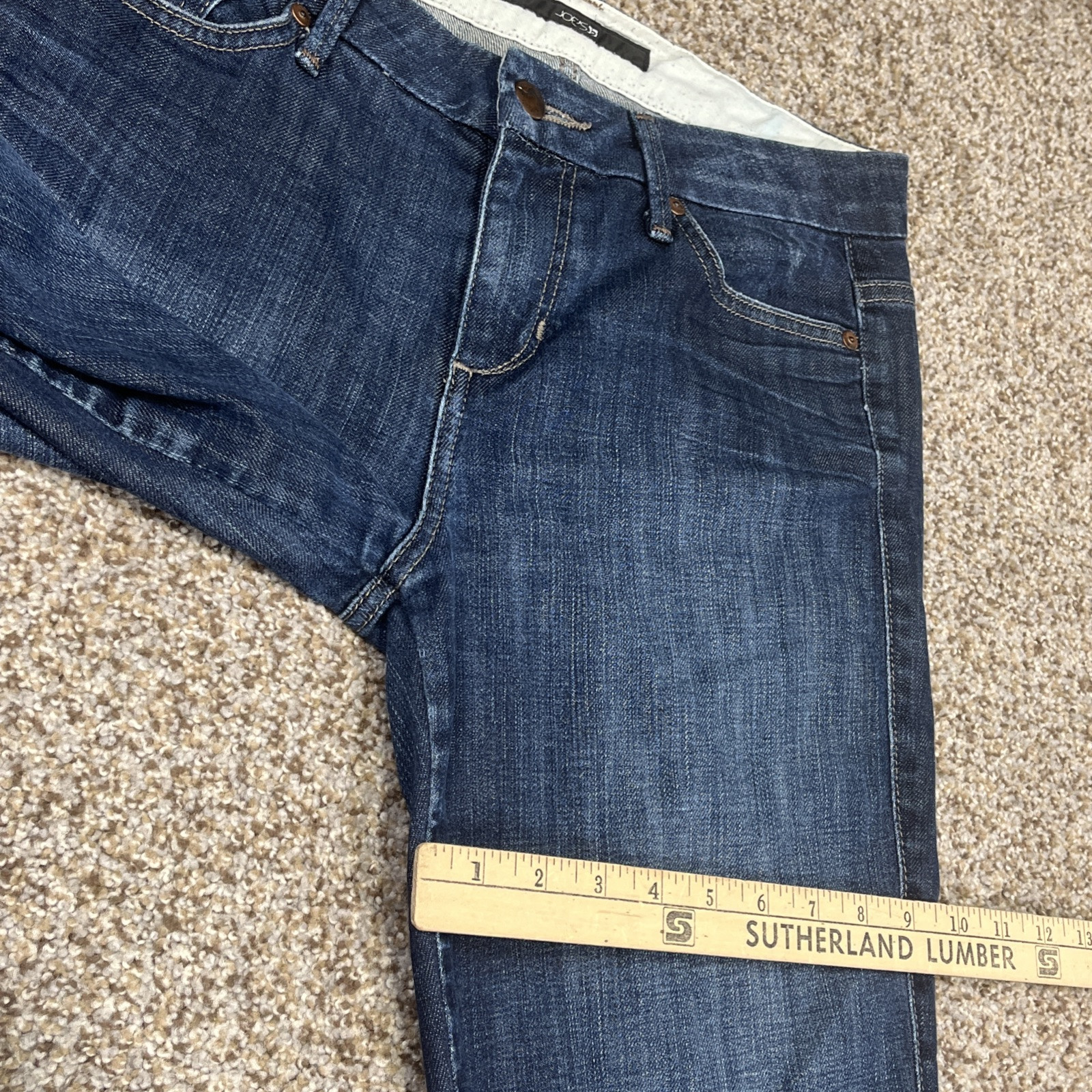Joe's Jeans Size 29 Dark Wash Muse Denim Boot Cut Jeans 31x30 - View 11
