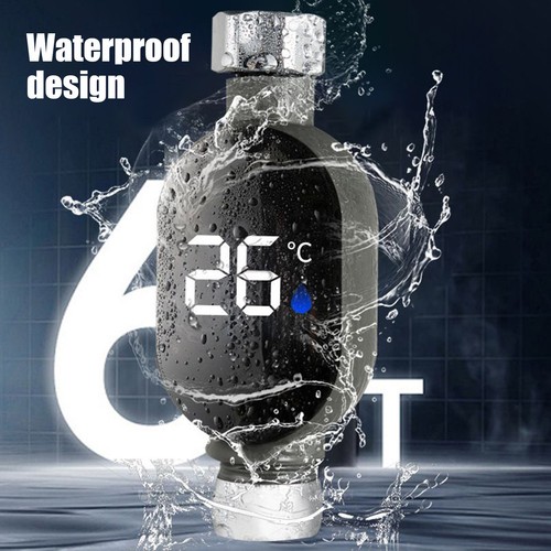 Intelligenter Wassertemperaturmelder LED Digital Dusche Temperaturanzeige - Bild 6 von 12