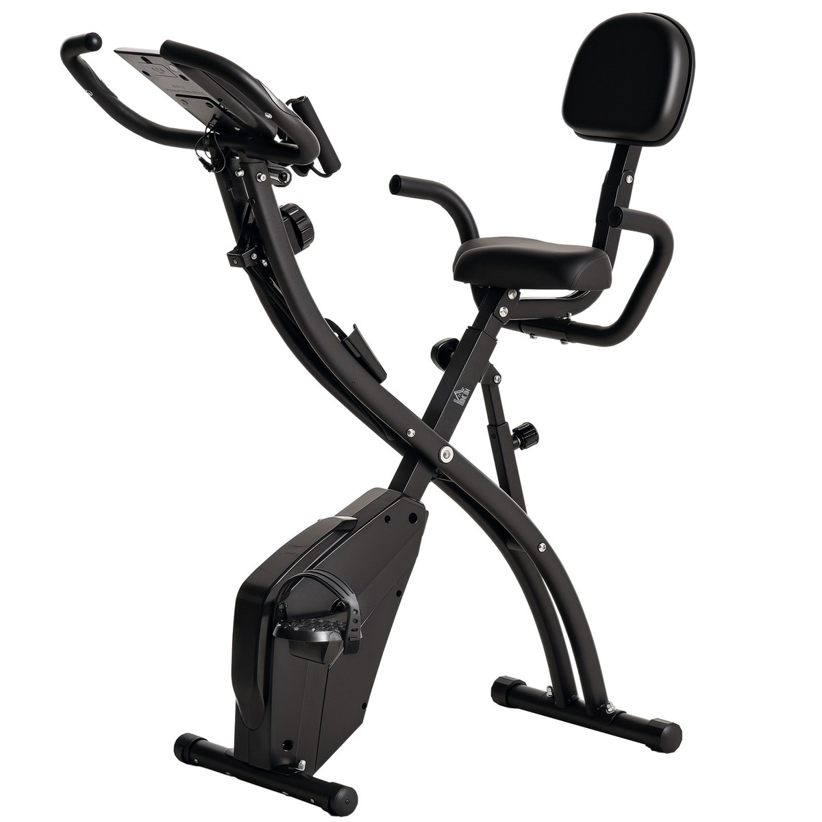 Magnetic Resistance Proform Bike Ex HOMCOM 2-In-1 Folding Exercise