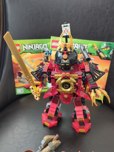 LEGO NINJAGO: Samurai Mech (9448) - 99% Complete With Instruction Books 1 & 2 - Picture 4 of 8