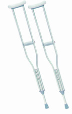 Drive Devilbiss Aluminium Underarm Crutches (Adult), 114Cm