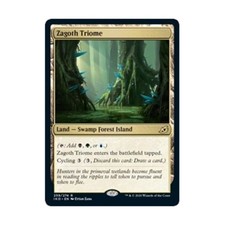 WOTC MtG Ikoria Lair of Behemoths Zagoth Triome (R) NM