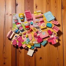Hello Kitty Toy House Set Sanrio 1976 Vintage Set Playset Figures