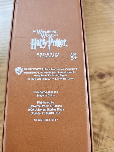 Harry Potter Universal Studios Interactive Wand - W/ Box And Map - Picture 9 of 12