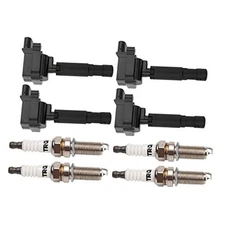  Ignition Coil and Spark Plug Kit 8 Piece Iridium Spark Plugs TKA01374