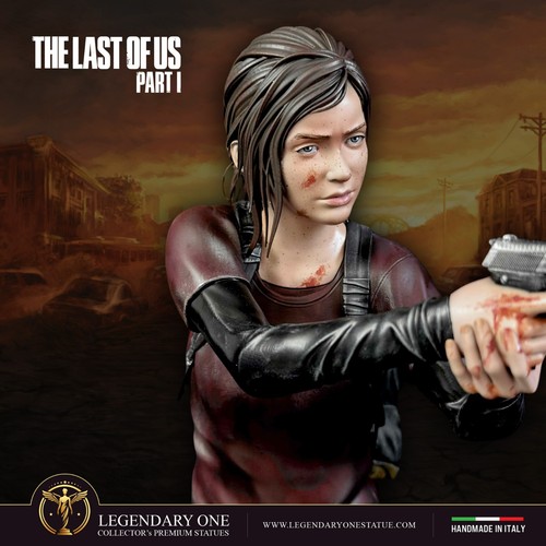 The Last of Us Action Figure scala 1/4 1/6 Ellie e Joel Statua Limited Edition - Picture 6 of 21