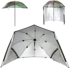 3-in-1 Fishing Umbrella Bivvy Shelter – 2.2 metre – UV protective - 3560