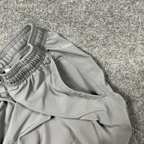 Nike Pantalones Cortos Deportivos Para Hombre XL Gris Cintura Elástica Dri-FIT Entrenamiento Gimnasio Bolsillos Logo - Imagen 6 de 11