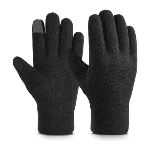 Five Finger Full Finger Mittens Warm Cycling Gloves Thin Fleece Gloves Autumn - Picture 10 of 16