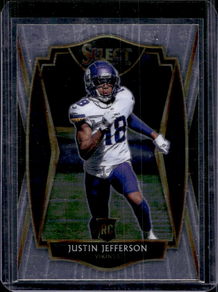 2020 Select Justin Jefferson RC Rookie Premier #161 Vikings
