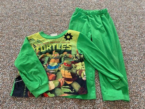 Nickelodeon Boys Teenage Mutant Ninja Turtles PJs Size 4-5