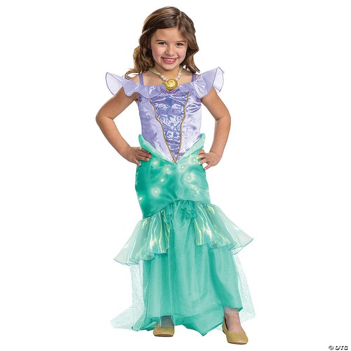 Kids Prestige Little Mermaid Ariel Light/Sound Costume Small 4-6