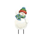 Briarwood Lane Snow Time Snowman Metal Art