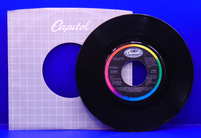 PEABO BRYSON/ROBERTA FLACK Tonight, I Celebrate My Love 45 RPM CAPITOL 5242 UNPL