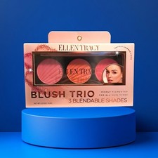 Ellen Tracy 3 Blendable Shades Blush Trio  NEW Sealed