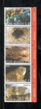 BELGIUM - MINERALS - STRIP OF 5 - #1960 - MNH - YR 2003