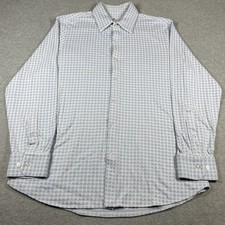 Mizzen Main tradition evolved button up men's XL blue long sleeve checked