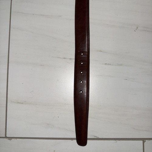 Trafalgar Herren eleganter Gürtel Größe 46 braun handpoliert Cortina Leder Tx171-5 - Bild 9 von 11