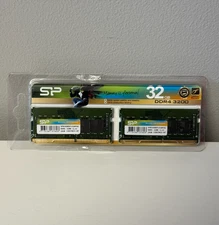 Silicon Power 32GB SODIMM Laptop Memory RAM 3200 (2x16GB) SP016GBSFU320F02