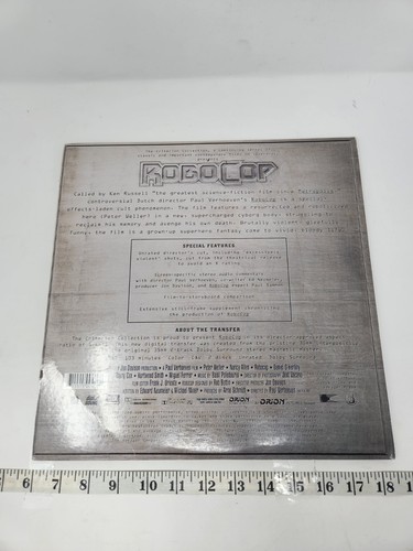 Robocop Criterion Collection Laserdisc 1995, 2 Discs, THX Dolby Sound - Picture 5 of 14