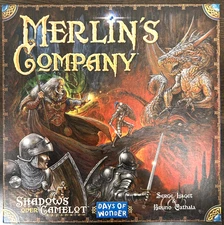Days of Wonder - Shadows Over Camelot: Merlin's Company - COMPLETE! RARE!