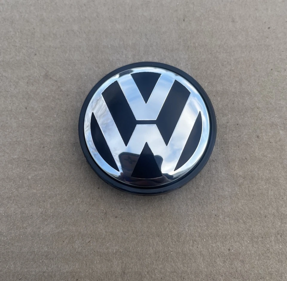 Tapacubos central Volkswagen Jetta Golf Passat 1995-2006 55 mm 2,17" 6N0601171 Foto 4 de 4