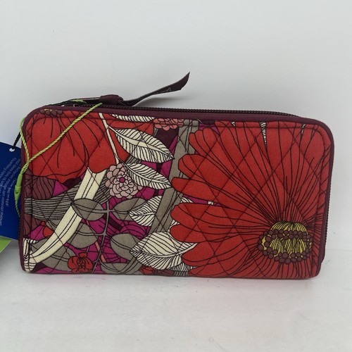 Vera Bradley Wallet Floral RFID Georgia Bohemian Blooms New Multicolor Gift NWT - Picture 2 of 7