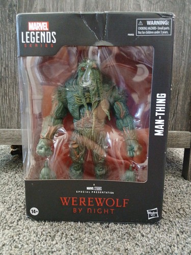 Hasbro Marvel Legends Series Werewolf By Night MAN THING Actionfigur NEU