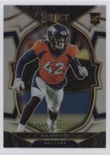 2022 Panini Select Concourse Silver Prizm Nik Bonitto #25 f1i