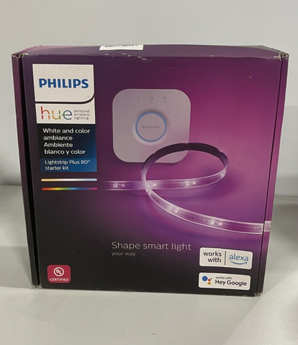 Philips Hue Shape Smart Lightstrip + 80" Starter Kit Personal Wireless Lighting