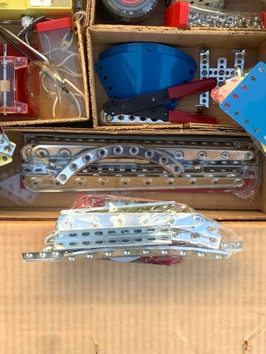 Vintage 1963 Gilbert Erector Set No. 10120 im Originalkarton - Bild 8 von 13