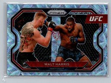 2021 Panini Prizm UFC #159 Walt Harris Premium Box Set Prizms #/99