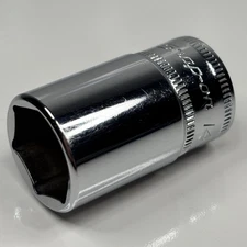 Snap On Tools TMMS14 1/4 Dr 6Pt Metric 14mm Flank Dr Semi Deep Socket USA 1996