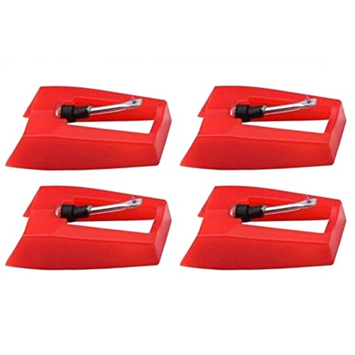 Pack de 4 agujas Ruby para tocadiscos, aguja para tocadiscos, repuesto Nad5791 - Imagen 2 de 6