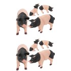  Set of 2 Animal Model Toy Poultry Plaything Farm Animals Toys Statues Figurine