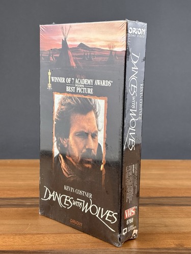 TANZ MIT WÖLFEN VHS 1990 Brandneu (Fabrikversiegelt) Kevin Costner - ORION - Bild 9 von 14