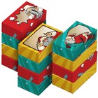 12 PCs Christmas Bakery Cookie Gift Box (8.75" x 5.75" x 2.75") in 3 Designs,...