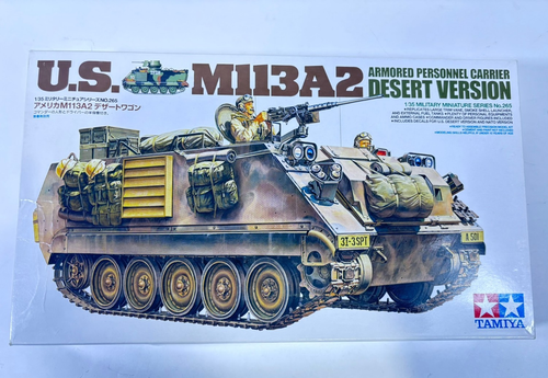 TAMIYA. MM-265. U.S M113A2 AMORD PERSONNEL CARRIER. 1/35 SCALE. JK-ZG