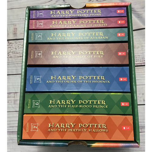 Harry Potter The Complete Series JK Rowling 7 Books Paperback Scholastic $86.93