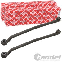 2X febi bilstein Axialgelenke Spurstangen Passend FüR Opel Astra Calibra Vectra